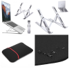combo laptop stand & laptop pouch bag
