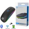 hp w10 rgb bluetooth & wireless mouse rechargeable type c
